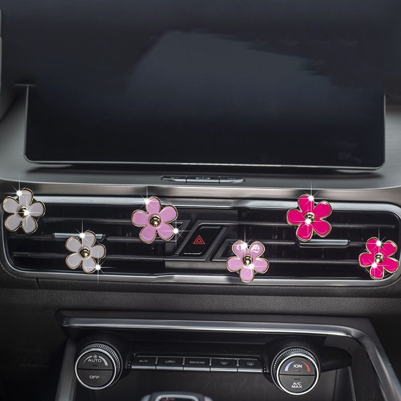 향기로운 데이지 화이트 파우더 로즈 레드 믹스 6 장