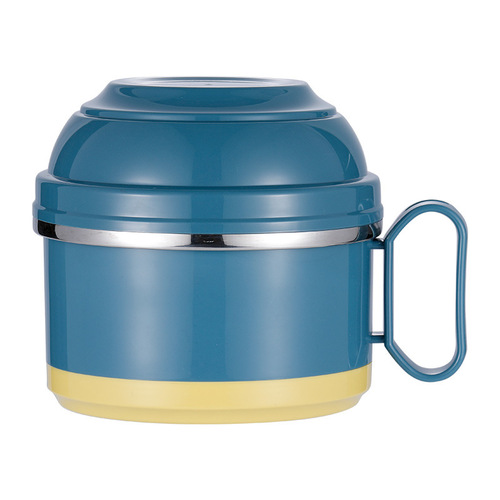 Instant noodle bowl with high appearance value 304 stainless steel insulated lunch box lunch box breakfast dormitory household instant noodle cup ramen bowl