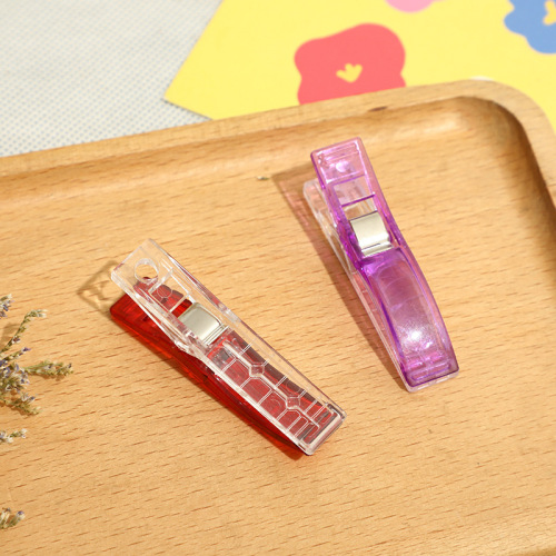 New Edge-Bound Fixing Clips Large Axe Clips Positioning Patchwork Sewing Clips Plastic Clips Manufacturer Wholesale