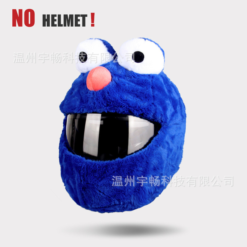 Motuoche – Motorcycle Helmet Cover Dəbilqə (Kaska) aksesuarları - blue-frog
