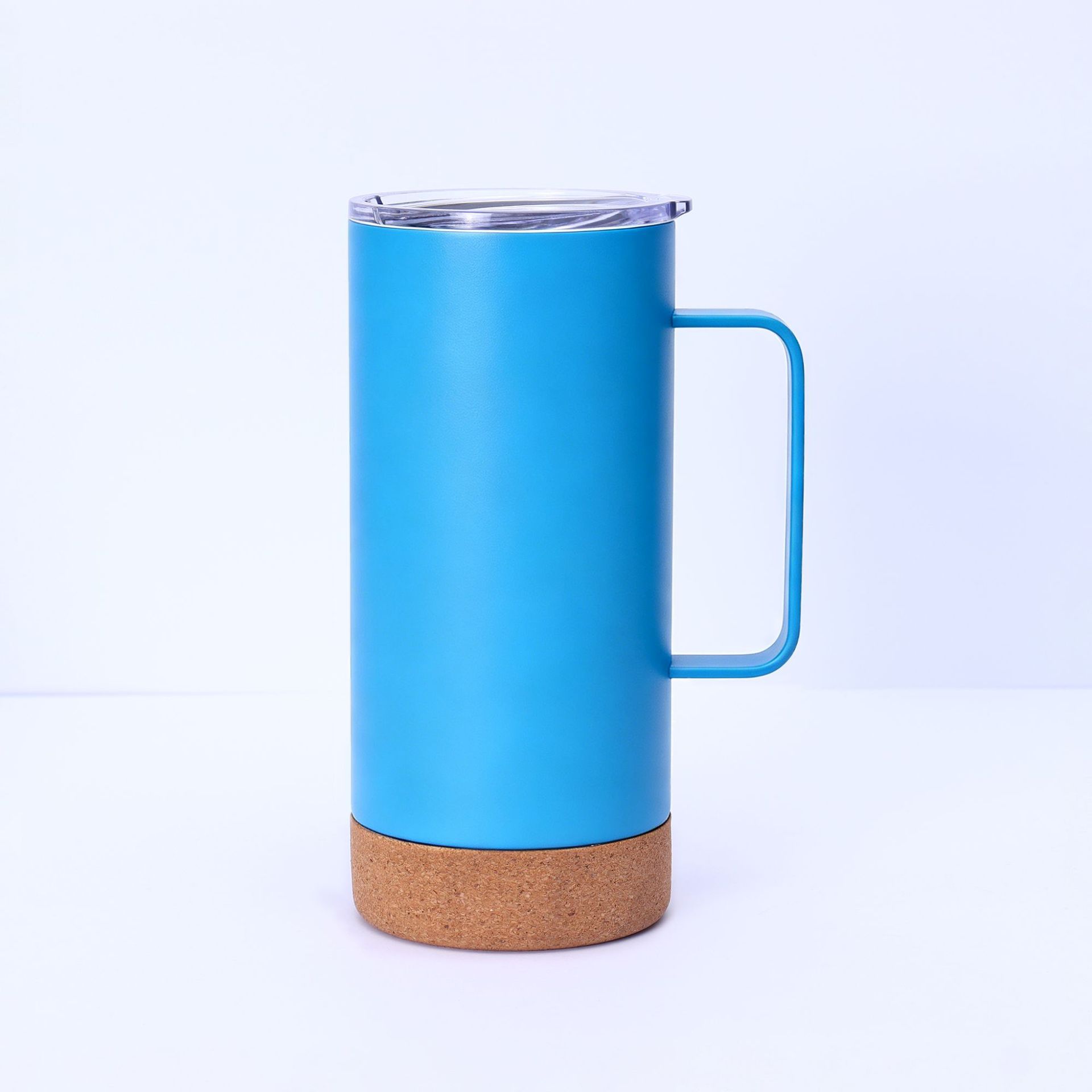16oz Blue Ribbon Handle