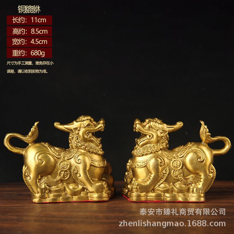 PP11 cm 구리 돈 용감한 쌍