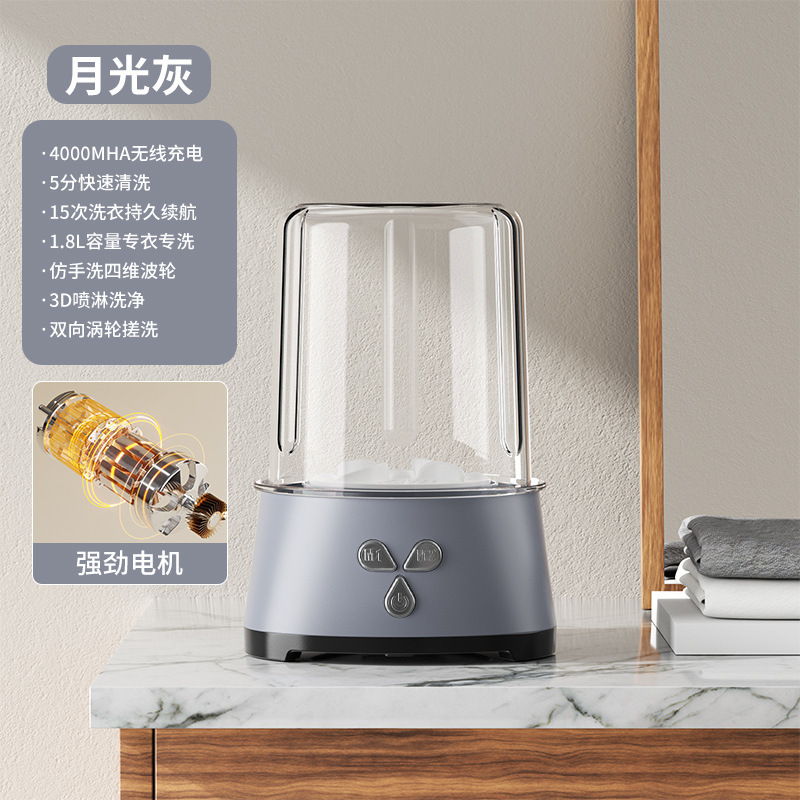 折叠洗衣机便携式户外旅行学生宿舍人住宿内衣内裤婴儿迷你洗衣机|undefined