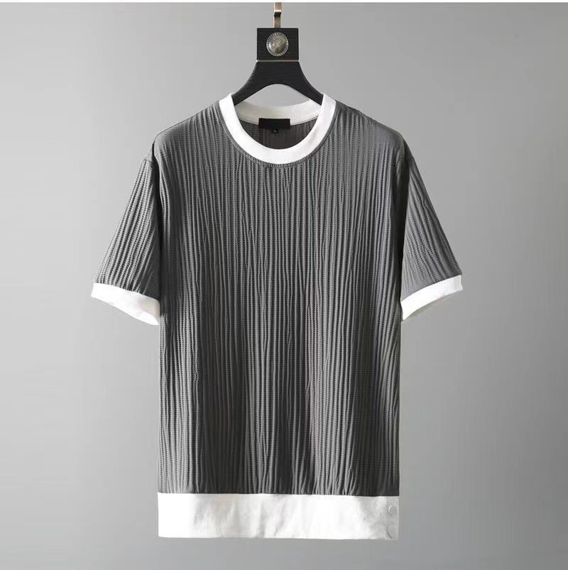 Casual Occasion Round Neck Neckline Men's Solid Color Pants Sets Men's Clothing