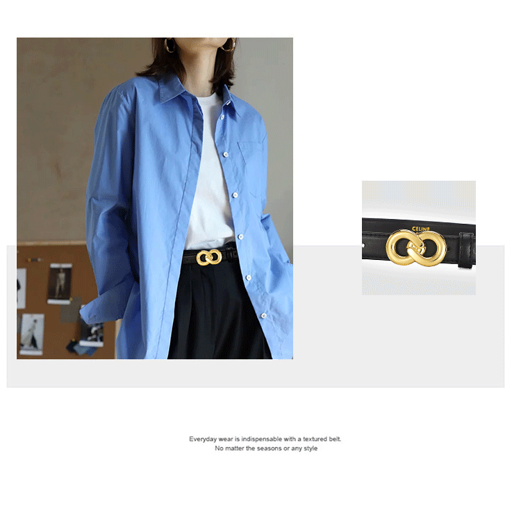 Fashionable Women's Leather Needle Buckle Belt, Versatile Style_voghion.com