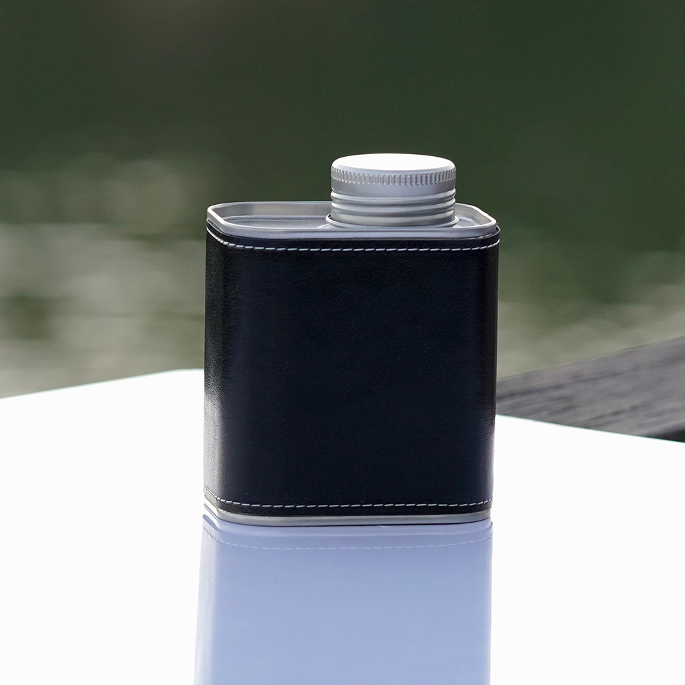 Nuevos regalos de vacaciones, juegos de café de acero inoxidable portátiles al aire libre, juegos de tazas de café de picnic