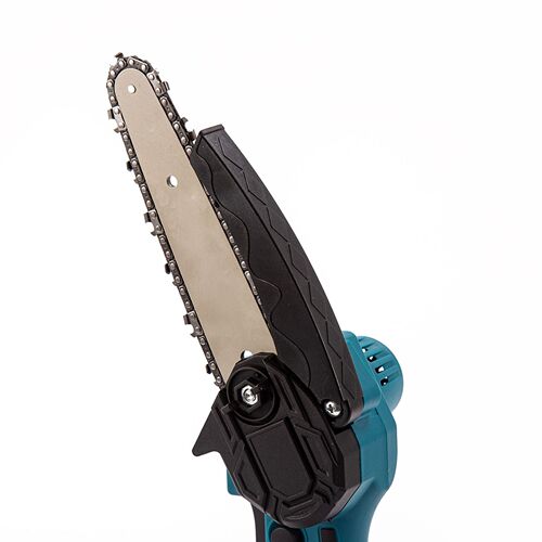 Rechargeable one-hand electric saw household small handheld brush portable lithium-electric logging saw outdoor electric chain saw