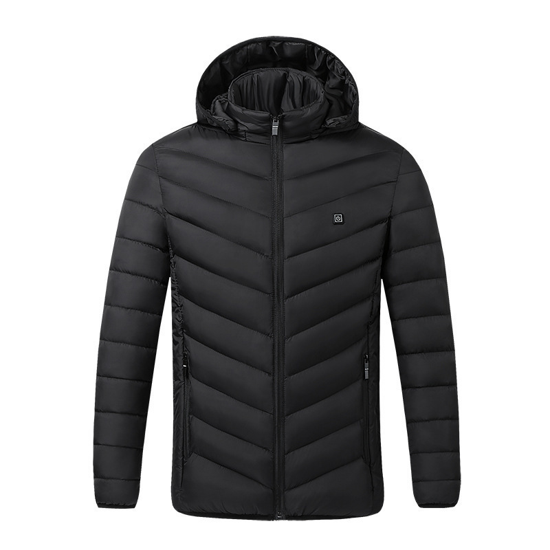 Nine piece, 9-zone constant temperature jacket for men in winter, USB charging, thermal protection, cotton electric_voghion.com