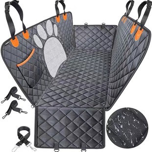 Pet car cushion rear car seat dog car pet nest medium and large dog waterproof anti-dirty car artifact