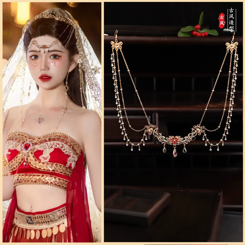 Новый супер сказочный древний стиль украшения для волос