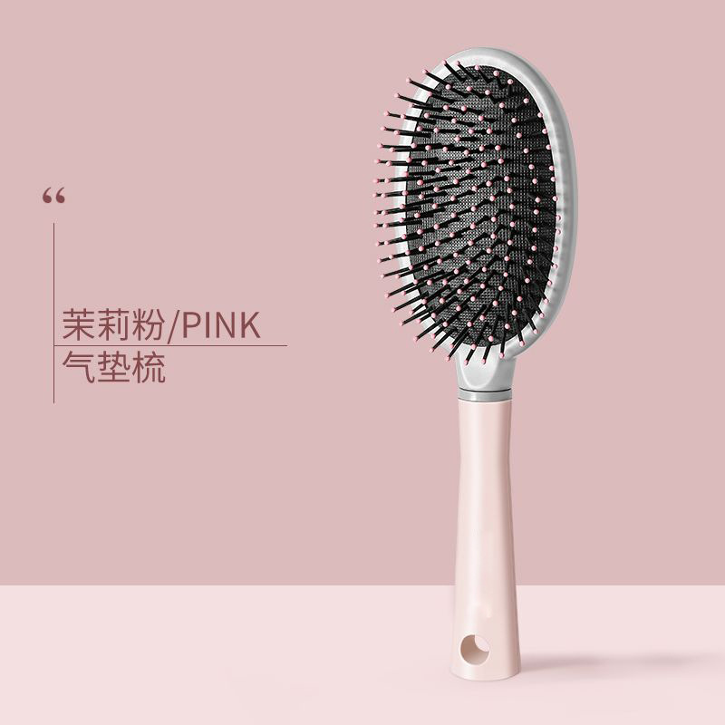 Pein de cabello de aire para dama con masaje flojo pein de cabello largo rizado antiestático pein de bolsa de aire para el hogar