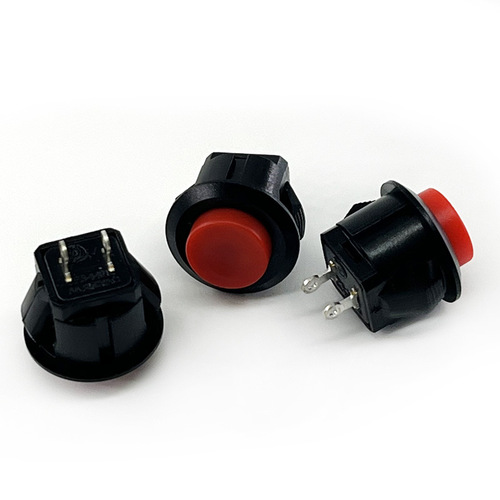 Reset button switch anti-pry push normally open can be pushed to break normally closed open hole 14mm round reset button switch