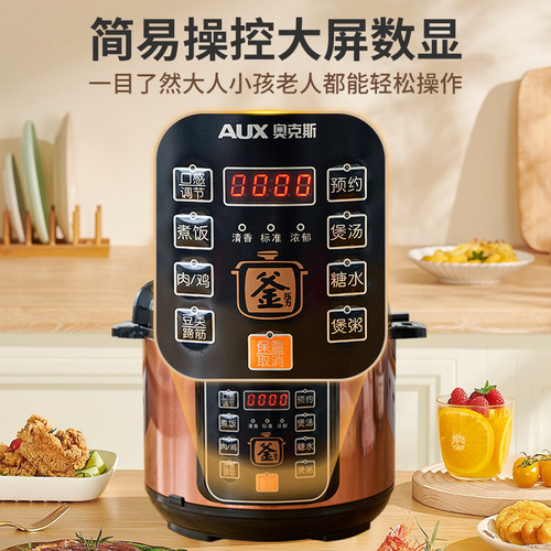 Oaks electric pressure cooker household multifunctional rice cooker smart 5 liter large capacity non-stick pot wholesale pressure cooker