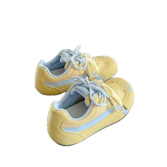 New 100 Campus Cute German Training Shoes Women's Shoes Korean Commuter Sweet Sneakers Internet Popular Fashion White Shoes