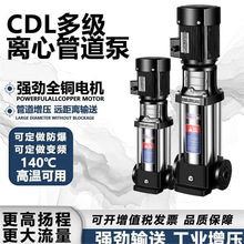 立式多级离心泵不锈钢变频恒压锅炉增压管道循环水泵