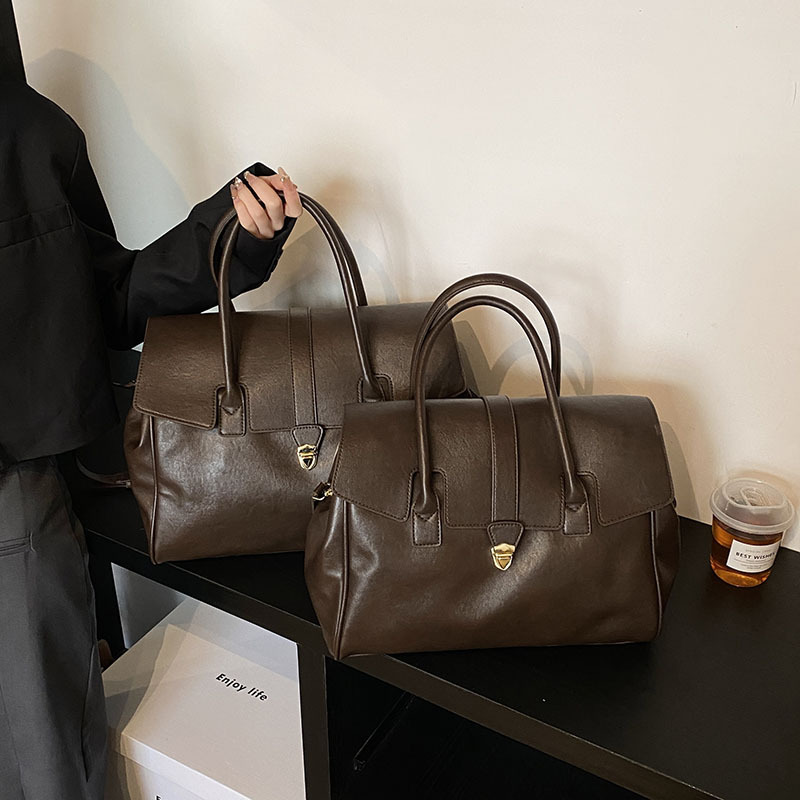 Bolsas de moda simple temperamento de cuero suave viaje de hombro mochila de gran capacidad transfronteriza bolsos de mano mujeres image 1