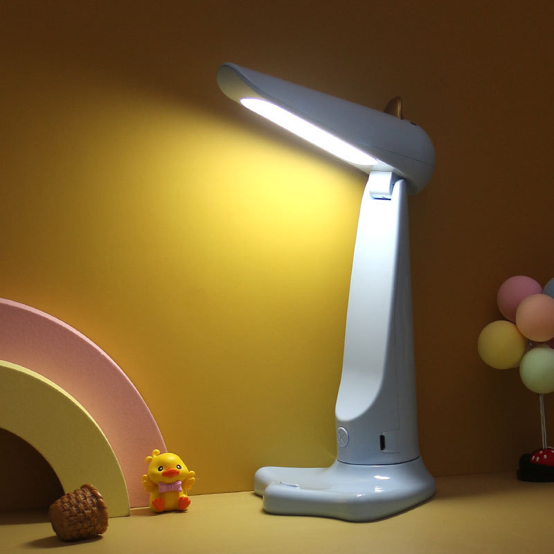 Creative desktop learning foldable reading lamp LED eye protection charging lamp bedroom dormitory bedside lamp night light