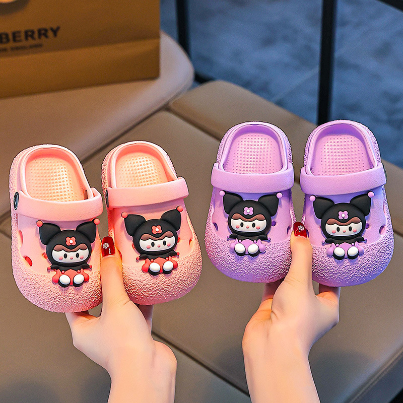 Bebé agujero zapatos de 1 año 3 interior impermeable contra colisiones zapatillas para niños de verano niños niñas zapatos de agujero para bebés pequeños