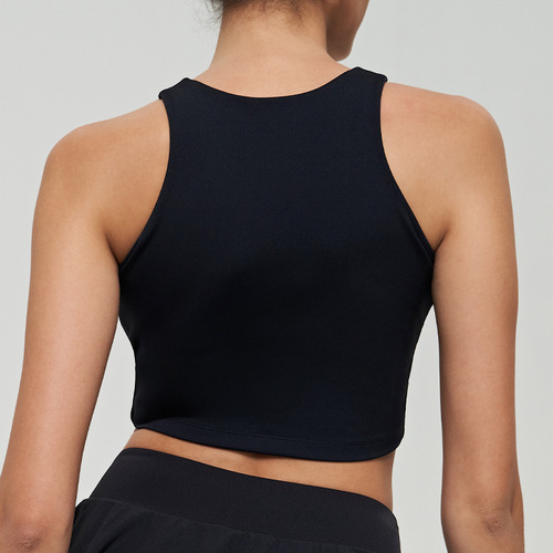 European and American new style kink design hollow top women's sports beauty back vest Pilates fitness yoga underwear wholesale