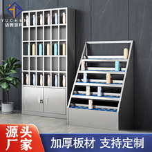 不锈钢水杯柜车间加厚员工茶杯多格存放柜学校多层不锈钢水杯架