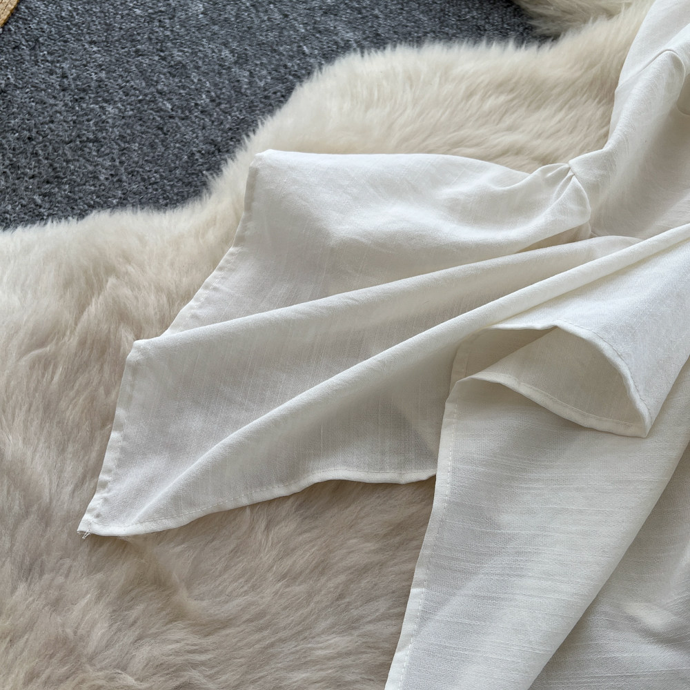 Women's Luxury Commuter Style Halter Vest Wide Leg Pants Two Piece Set Slimming Stylish Backless Summer Outfit_ecoleips.com