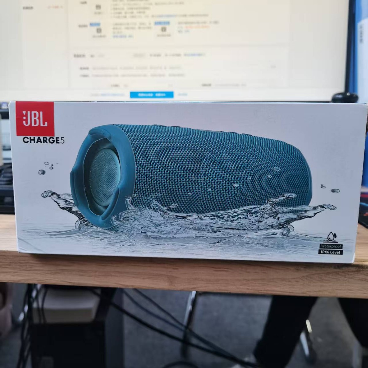 Altavoz Bluetooth inalámbrico Charge5 Subwoofer para exteriores Audio Bluetooth Shockwave Audio portátil de quinta generación