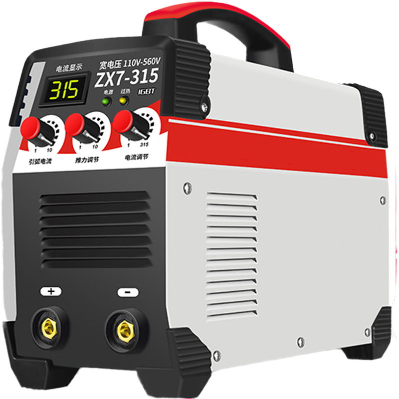 新款315电焊机220v家用 380v小型便携款双电压自动一体机全套