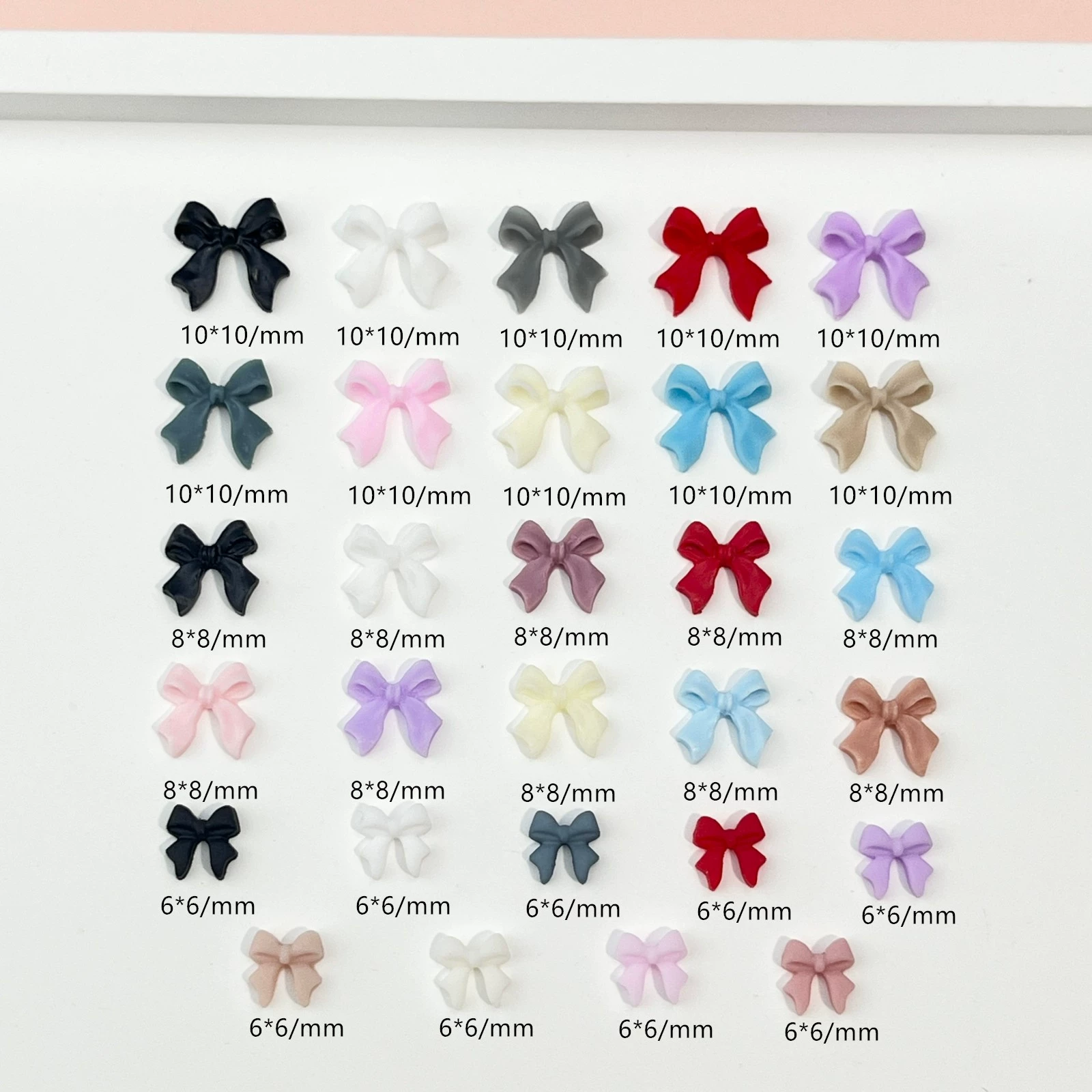 Сеть красных лент для ногтей ювелирные изделия