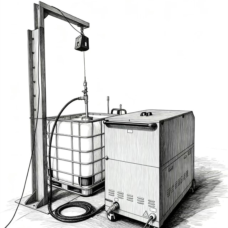 Water Jet Ton Barrel Cleaning Machine Ibc Ton Barrel Automatic Cleaning Machine High-Pressure Cleaning Equipment for Barrel Interiors Water Jet Ton Barrel Cleaning Machine Ibc Ton Barrel Automatic Cleaning Machine High-Pressure Cleaning Equipment for Barrel Interiors