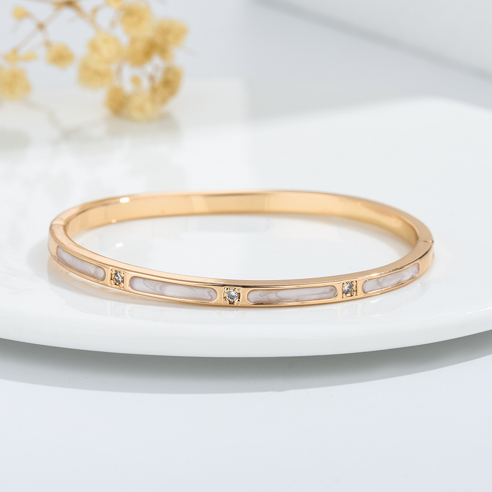Pulsera de lujo color oro champán con diamantes, diseño de hueso de serpiente, colección exclusiva para exportación transfronteriza, modelo nuevo 2025