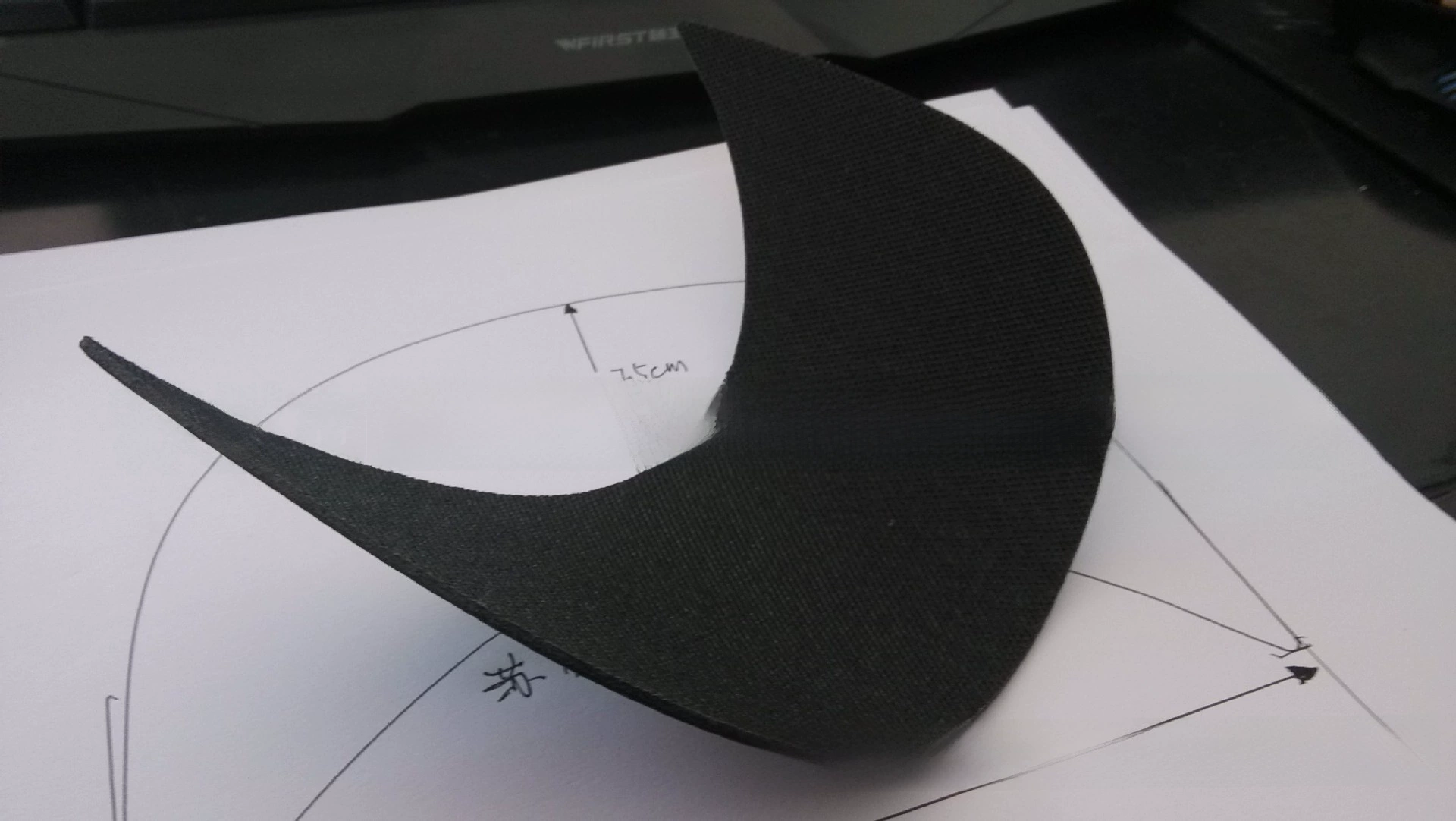 Кепка бейсболка, 18×7.5 см, 2.0 мм