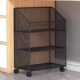 Office Desk File Rack Removable File Storage Rack Office Data Rack a4 Paper Storage Artifact Trolley Belt
