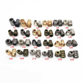 纽扣扣子专卖金属吊钟吊扣穿绳卡扣扣装饰扣DIY裤腰绳头帽绳头