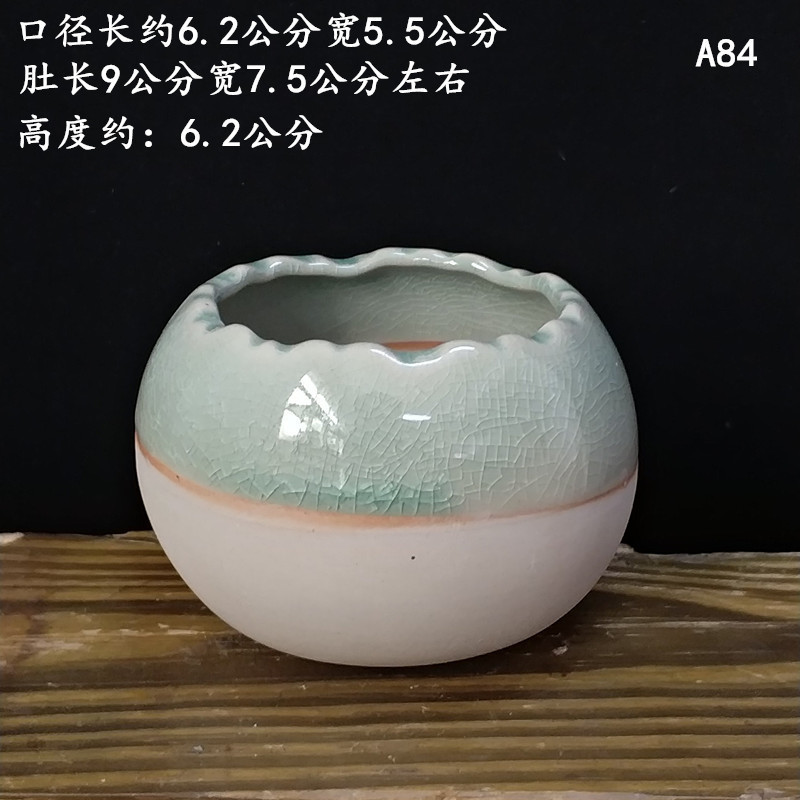 植木鉢の小さい新商品の缶のアイデアの磁器の缶の多い陶磁器の肉のミニ陶のレトロな家庭の陶磁器のたらいの園芸の太い新しいです。|undefined