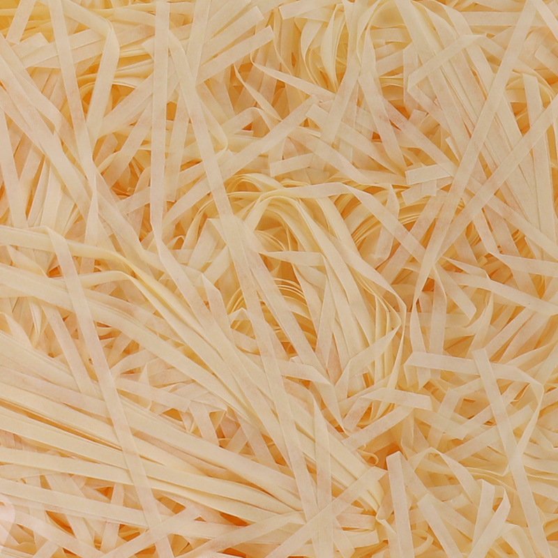 Inventario de gran cantidad de papel de paja 10g20g50g caja de regalo caja de caramelo relleno fábrica al por mayor