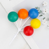 Rainbow plastic three dimensional children's balloon, decorations, jewelry, internet celebrity, Birthday gift