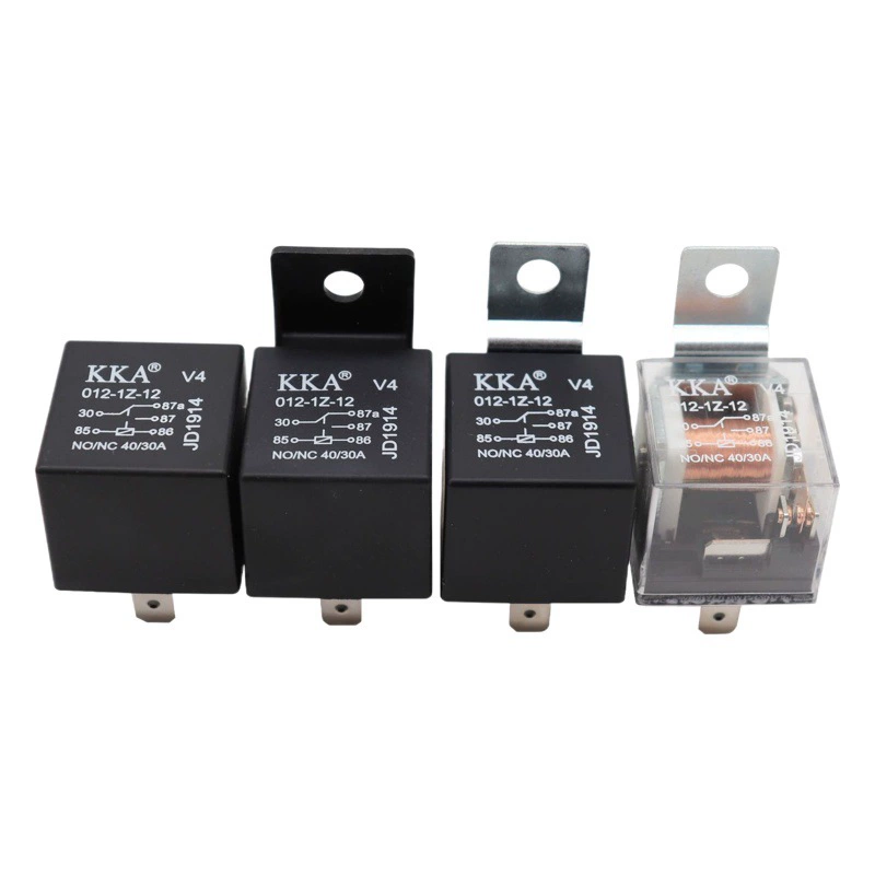KKA Kuke 40A Автомобильные реле 12V24V Водонепроницаемый автомобиль с четырьмя вставками и пятью вставками пусковые реле постоянного тока