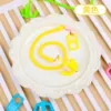 Ordinary grapple hook with string and thin tube egg jeans [yellow]