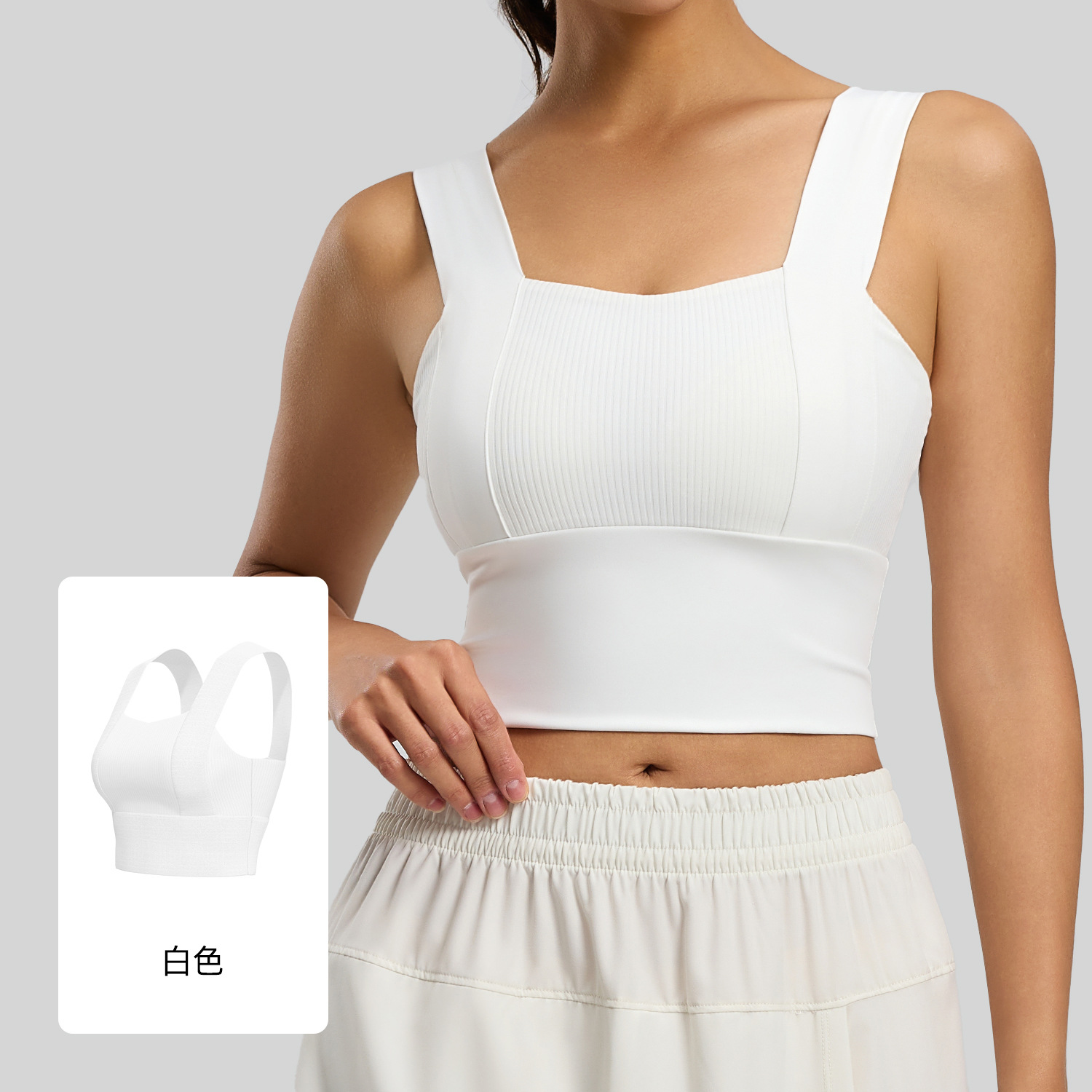 Nuevo sujetador deportivo transfronterizo de Juyitang con un hermoso diseño en la espalda, a prueba de golpes, con efecto push-up, moldeador, con almohadillas fijas, sujetador deportivo para mujer.