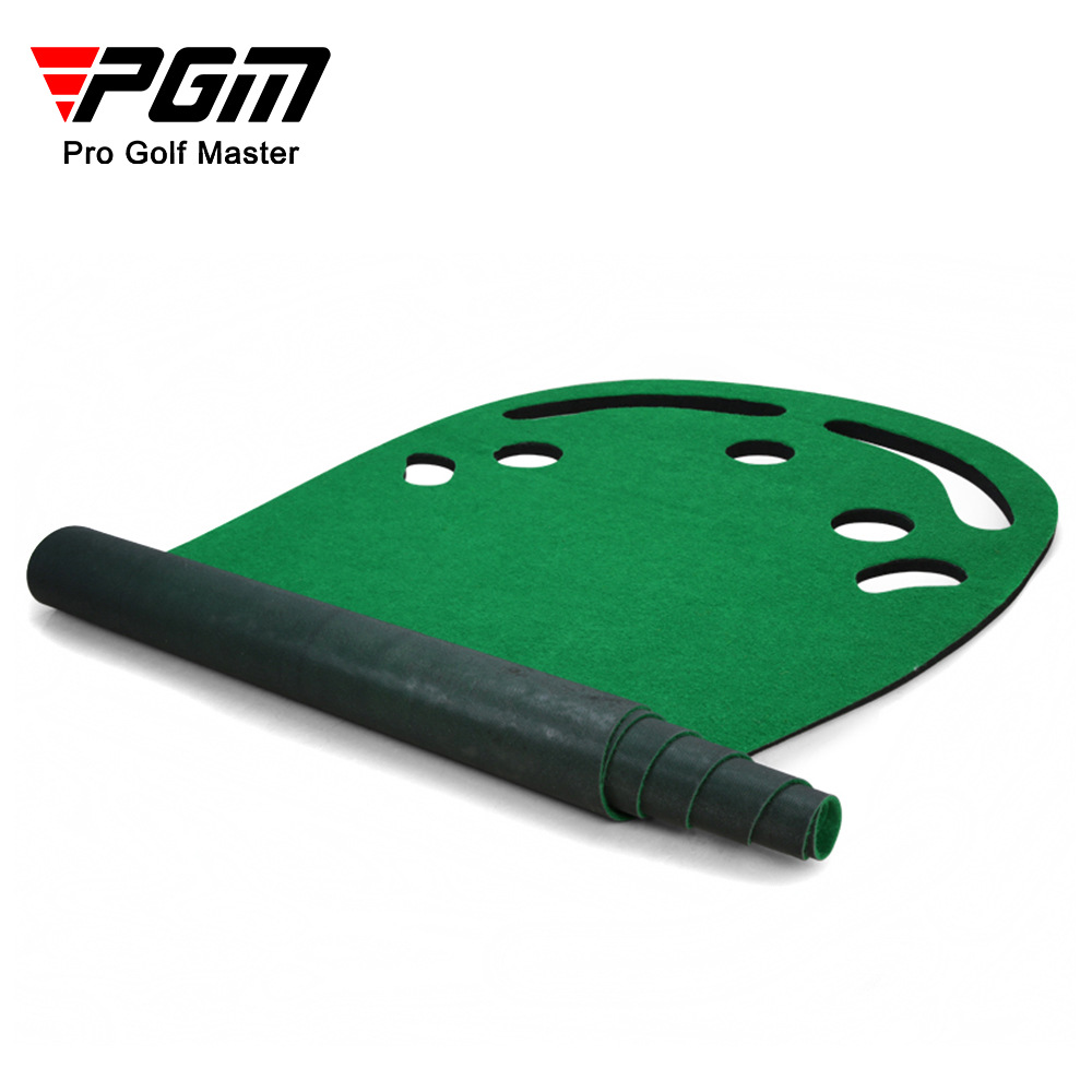 Thảm tập putt golf trong nhà PGM bàn chân to mini di động — G013 bãi cỏ bàn chân to, G013 sân cỏ bàn chân to + putt + 3 quả bóng, G013 chân to chải lông, G013 chân to chải bóng 3 bóng