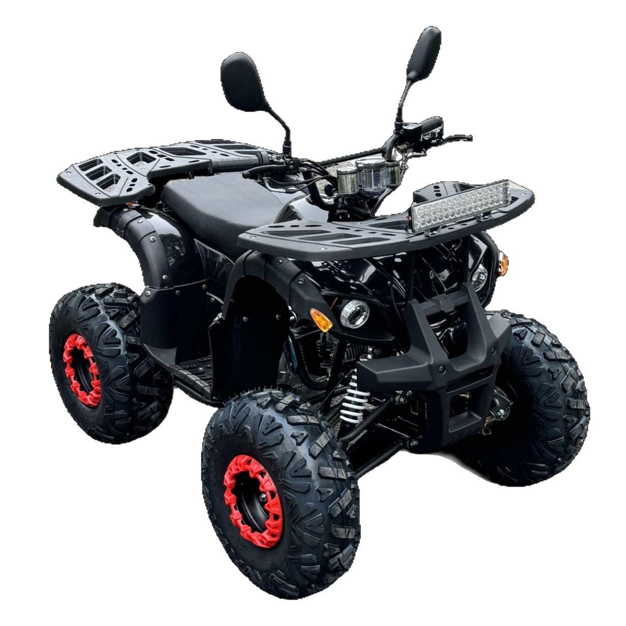 Cuatrimoto ATV Todoterreno de Hierro y Plástico con Inicio Eléctrico y Transmisión Automática