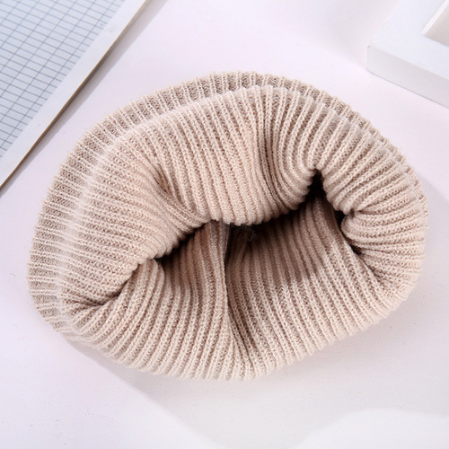 AliExpress autumn and winter melon skin hat hip-hop woolen hat men and women beanie hat landowner hat Baotou knitted hat solid color cold hat