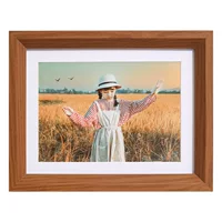 Пятислойная деревянная фоторамка настенная оптовая продажа 7-дюймовая 8-дюймовая 10-дюймовая фоторамка A4 украшение дома фоторамка украшение фабрика