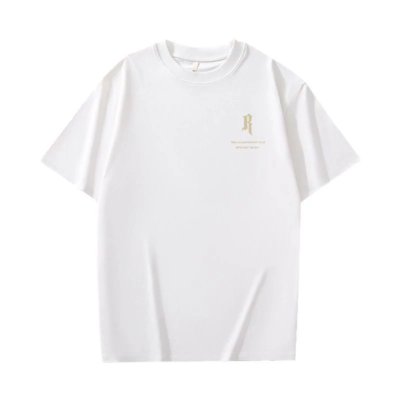 Cotton brand short sleeve T-shirt, American style, loose fit