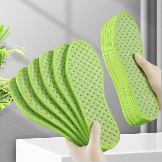 wormwood insole summer insole unisex breathable sweat-absorbent insole military training soft sole insole four seasons universal insole