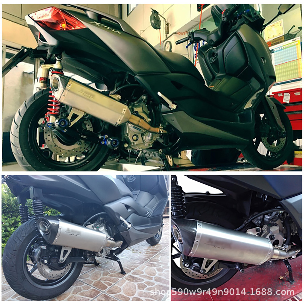 Suitable for Yamaha Scooter Yamaha Xmax300 Modified Stainless Steel Front Exhaust Pipe 2017-2020 Models