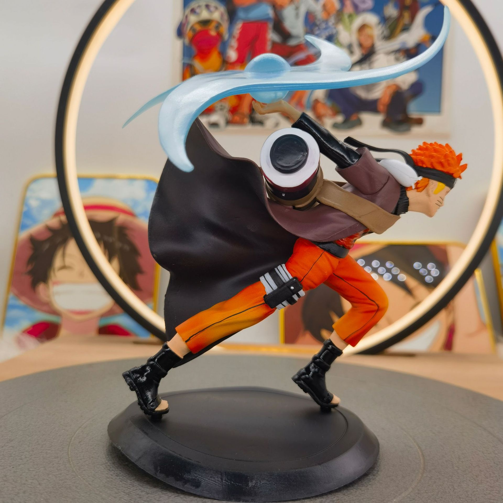 나루토 손으로 만든 소용돌이 나루토 장식품 2 세대 다밍 맨 인형 PVC 장난감 공장 재고