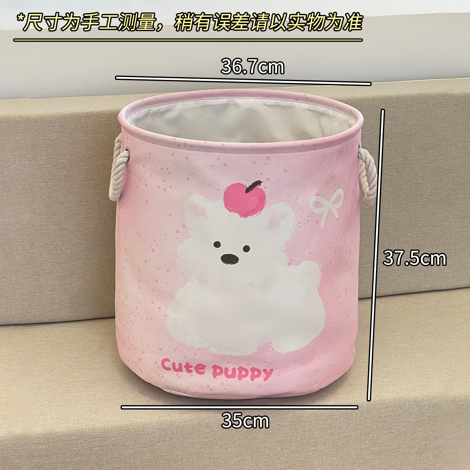 Cesta de ropa sucia Cesta de almacenamiento de ropa sucia Cesta de almacenamiento Cesta de ropa sucia Cesta de lavandería plegable doméstica Cubo de almacenamiento de alto valor