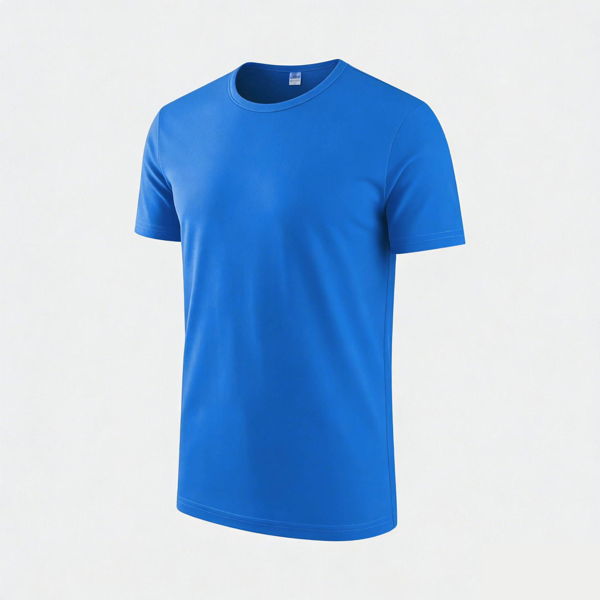Verano secado rápido cuello redondo camiseta de manga corta camiseta cultural impresión de ropa de trabajo camiseta publicitaria ropa deportiva personalizada al por mayor