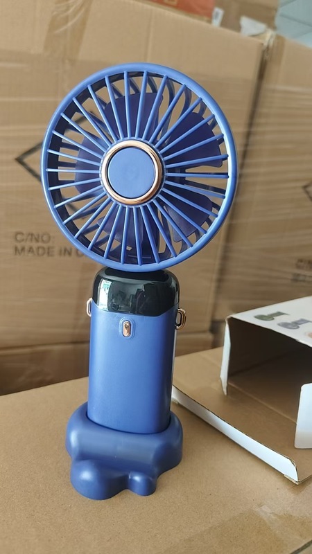 ハンドヘルドファン USB ミニポータブル折りたたみ式充電式小型扇風機 首掛け冷却デスクトップ小型扇風機|undefined
